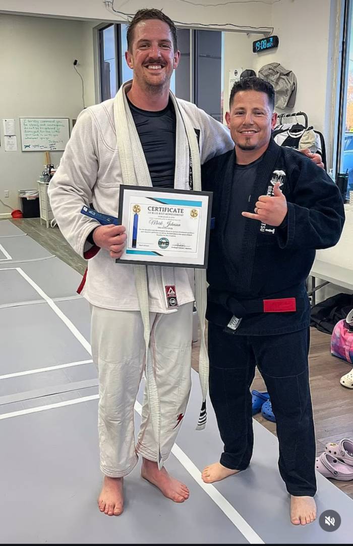 Blue belt · March 21, 2025 · Promoted by Alfonso Martinez