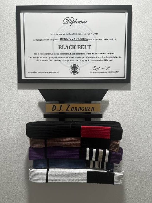 Black belt · December 28, 2024 · Promoted by Thomas Cronin Jr.
