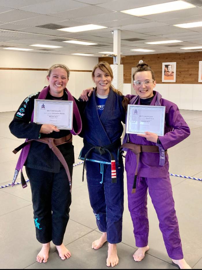 Brown belt · November 18, 2023 · Promoted by Sophia McDermott
