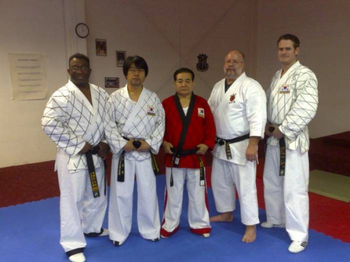 With Korea Hapkido Center Association President