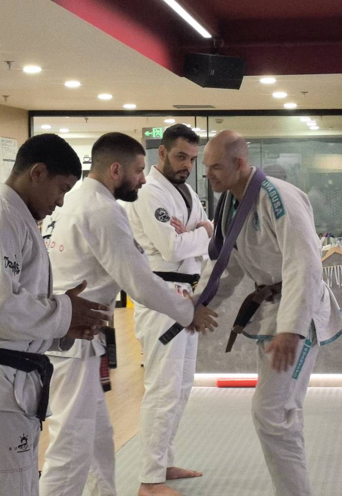Brown belt · April 26, 2025 · Promoted by Saulo Melo