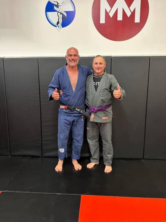 Purple belt · April 22, 2023 · Promoted by Jeremy Arel