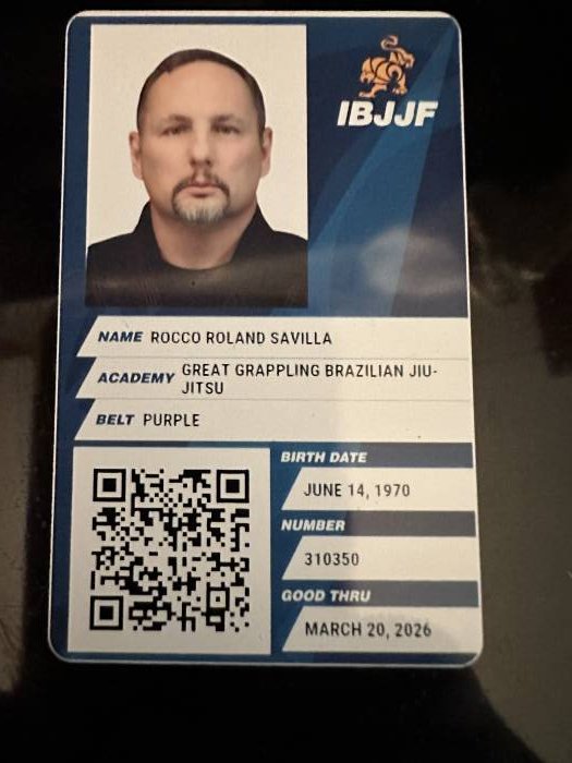Purple belt · April 22, 2023 · Promoted by Jeremy Arel