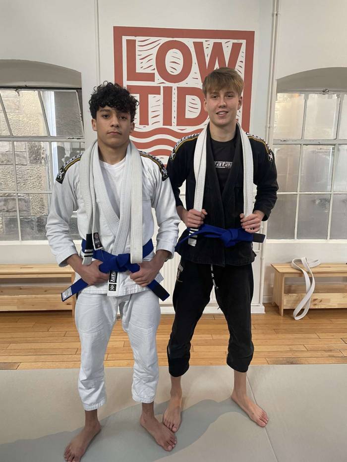 Blue belt · February 1, 2025 · Promoted by Si Tutton