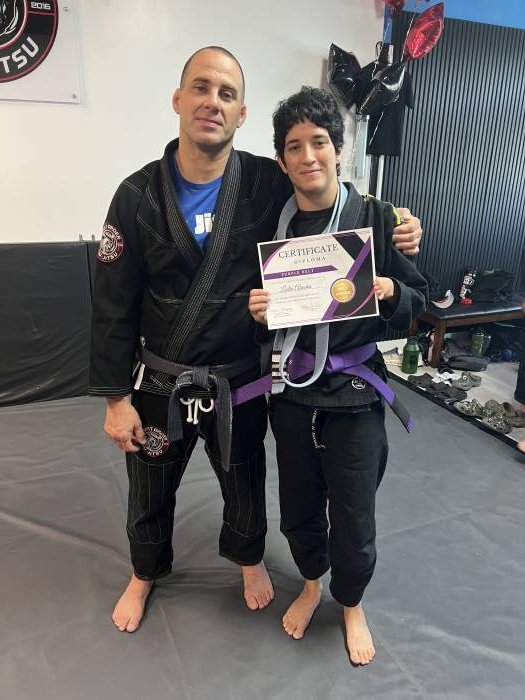 Purple belt · April 26, 2025 · Promoted by Michael Fernandez