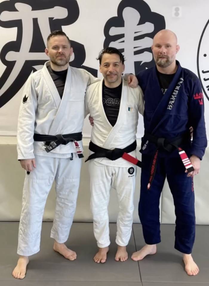 Black belt promotion - Ralf Carneborn and Paul Persson