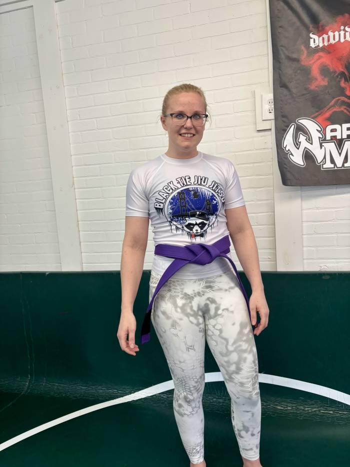 Purple belt · April 27, 2025 · Promoted by Ryan Mech