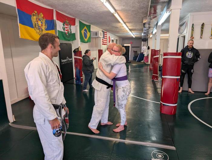 Purple belt · April 27, 2025 · Promoted by Ryan Mech
