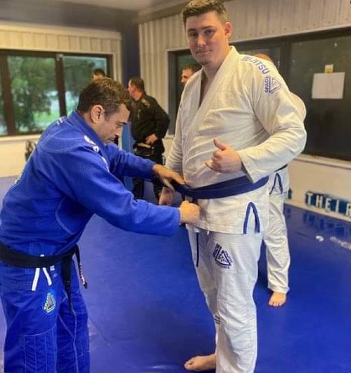Blue belt · June 8, 2024 · Promoted by Robin Gracie