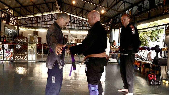 Purple belt · April 28, 2025 · Promoted by Aaron LeBoutillier