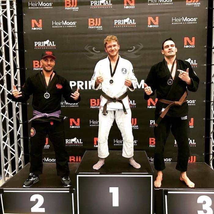 Purple belt · November 3, 2017 · Promoted by Alex Ramirez