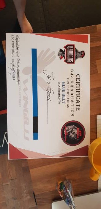 Blue belt · January 25, 2024 · Promoted by Constantin Hayn