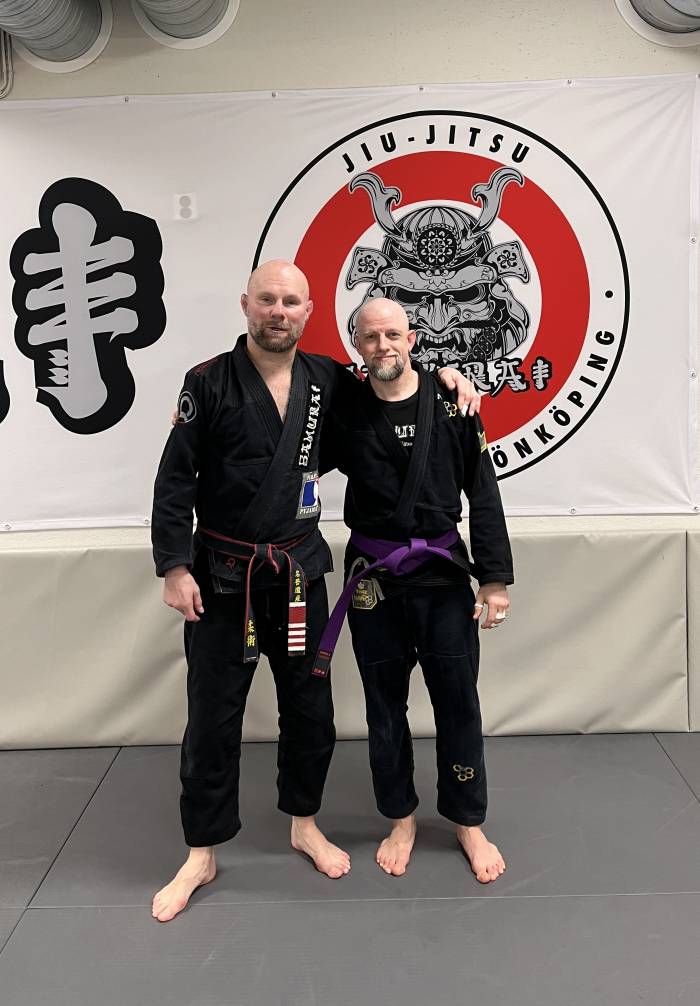 Purple belt promotion