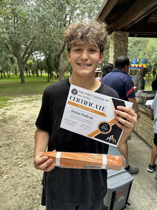 Orange belt · June 17, 2023 · Promoted by Michael Fernandez