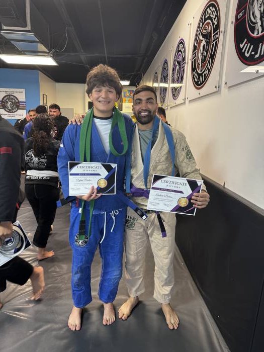 Blue belt · April 26, 2025 · Promoted by Michael Fernandez