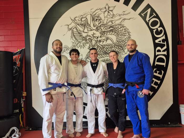 Blue belt · May 3, 2025 · Promoted by Nate Ledger