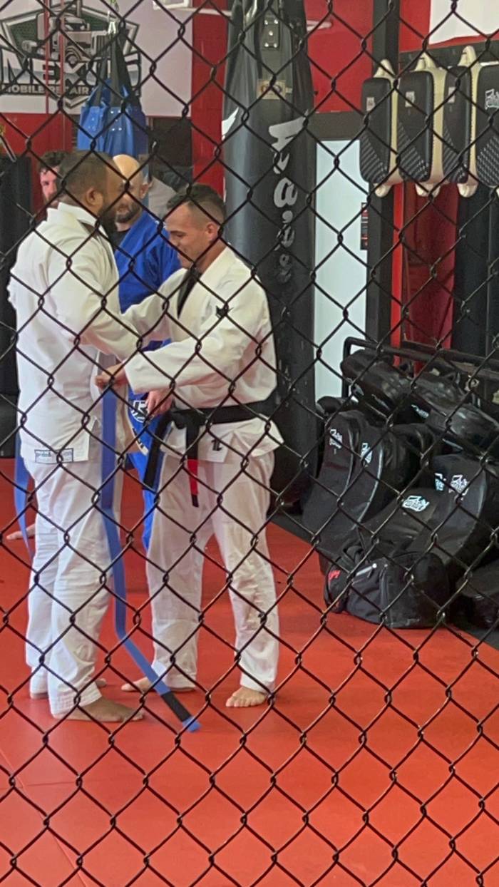 Blue belt · May 3, 2025 · Promoted by Nate Ledger