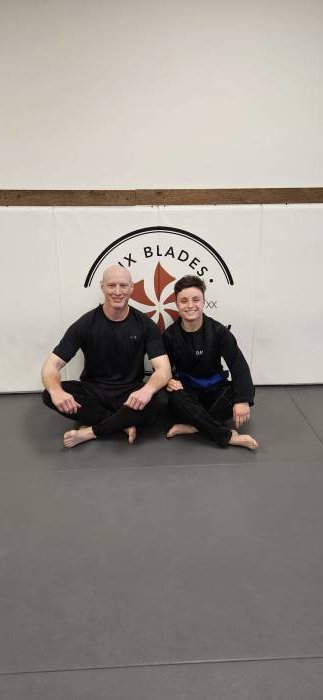 Blue belt · April 29, 2025 · Promoted by Matthew Jubera