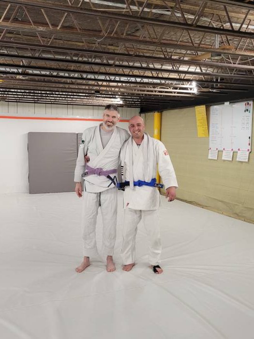 Blue belt · April 26, 2025 · Promoted by Samuel Holmes