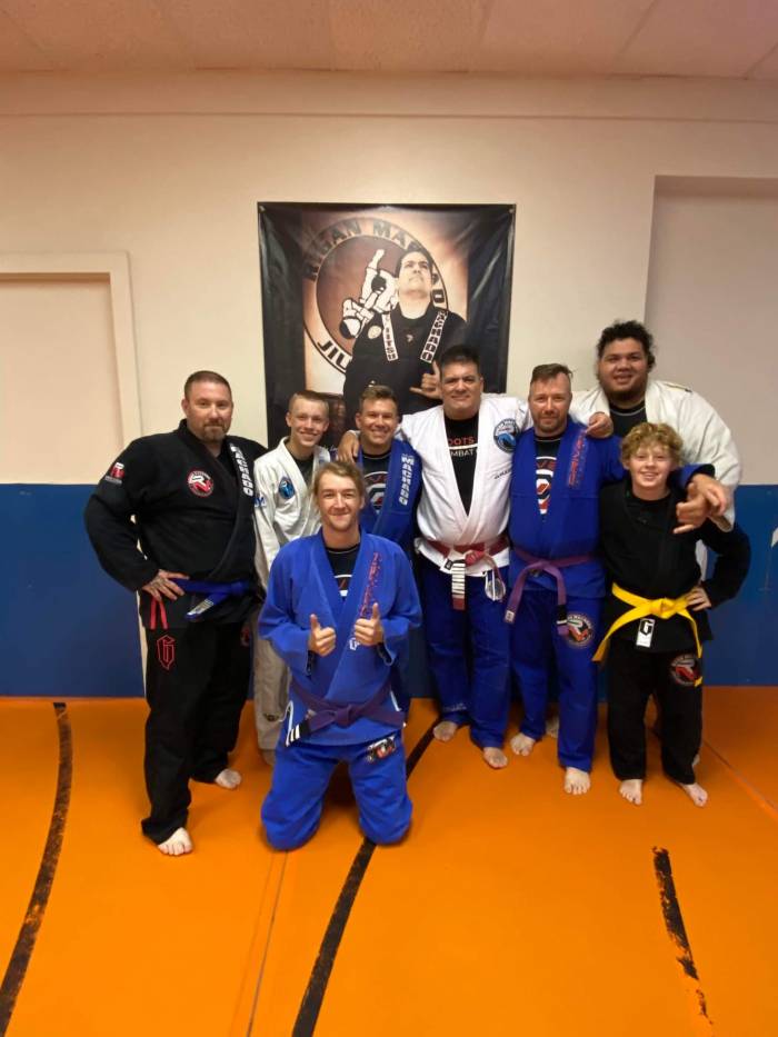 Purple belt · October 26, 2021 · Promoted by Matt Edgington