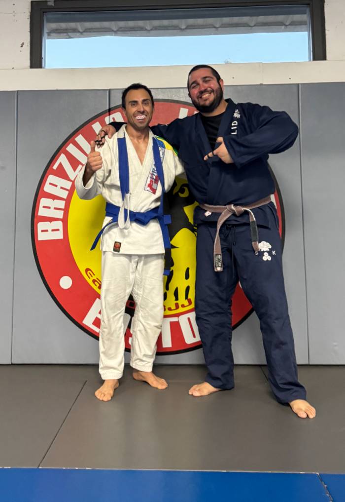 Blue belt · May 8, 2025 · Promoted by Nicholas Alexander Derimow