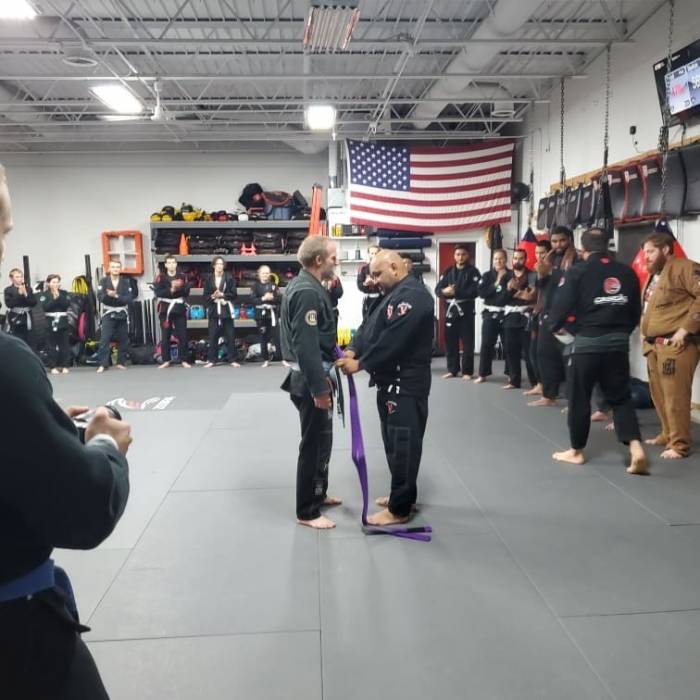 Purple belt · December 4, 2021 · Promoted by Walter cascao