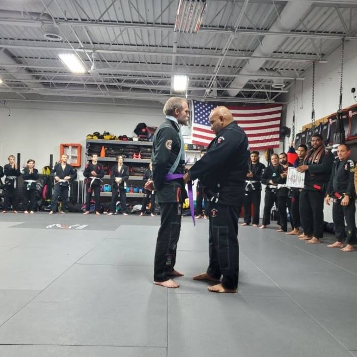 Purple belt · December 4, 2021 · Promoted by Walter cascao
