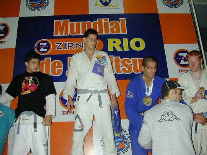 3rd place at the worlds in Brazil 2000 blue belt