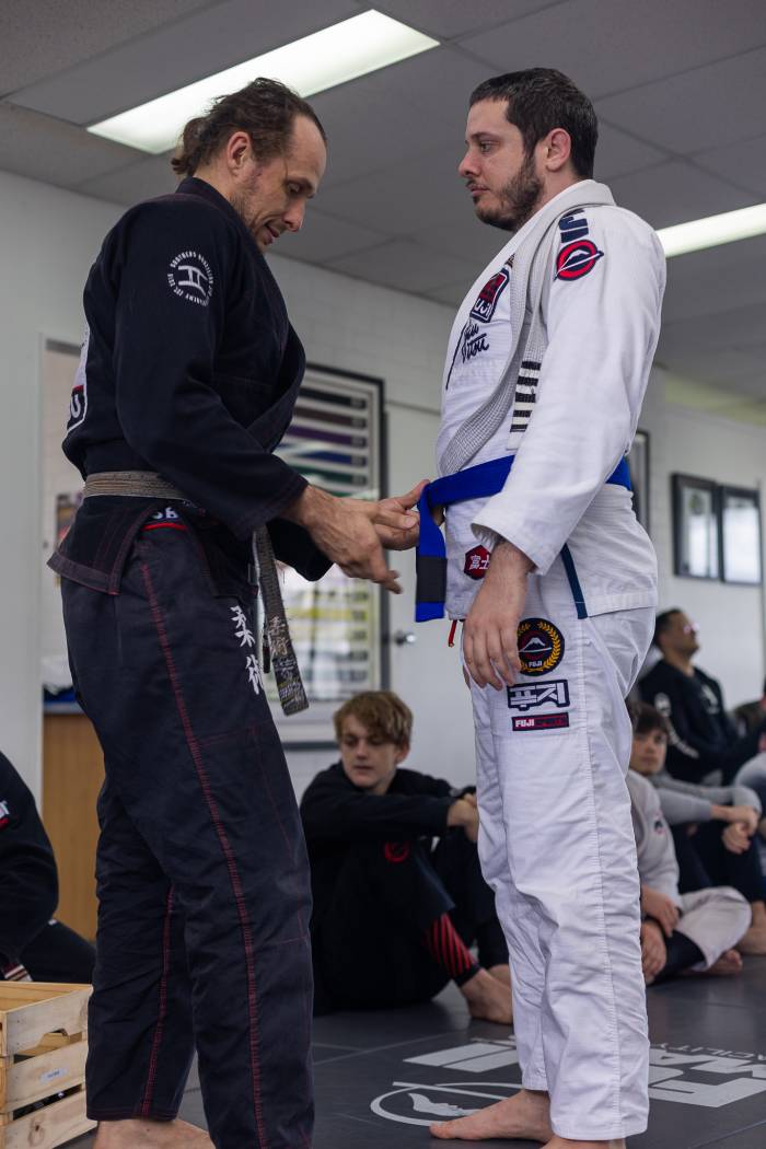 Blue belt · May 10, 2025 · Promoted by David Buhagiar