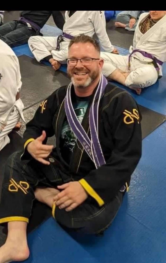 Brown belt · March 1, 2023 · Promoted by Matthew Linsemier Magic BJJ