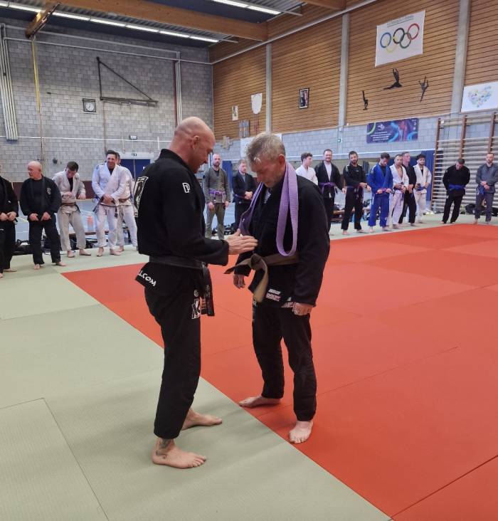 Brown belt · April 12, 2025 · Promoted by Kenny Polmans