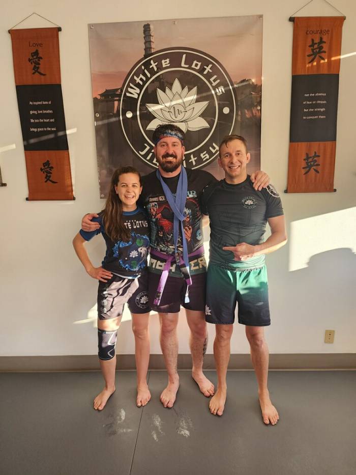 Purple belt · May 8, 2025 · Promoted by Joshua Janis