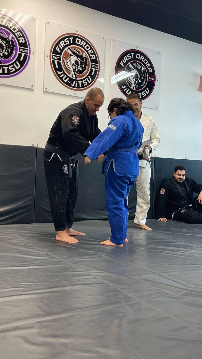 Blue belt · April 26, 2025 · Promoted by Michael Fernandez