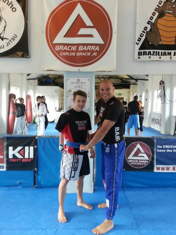 Blue belt · April 27, 2013 · Promoted by Lucio Lagarto Rodrigues