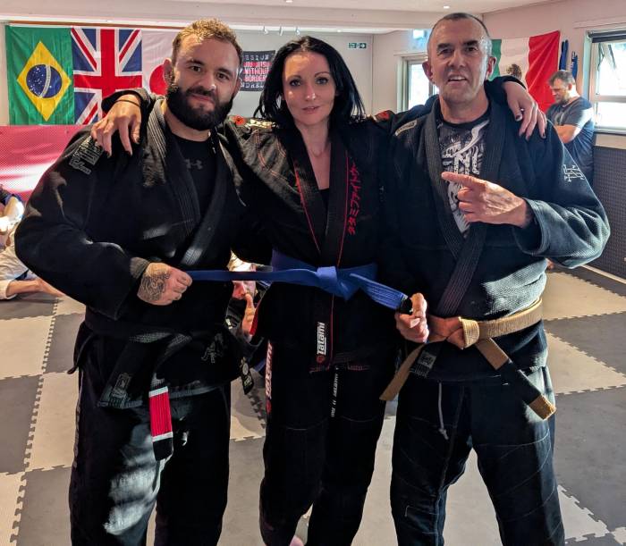 Blue belt · May 19, 2025 · Promoted by Chris Petherwick