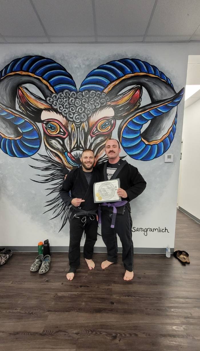 Purple belt · January 4, 2023 · Promoted by Wes Lumpkin