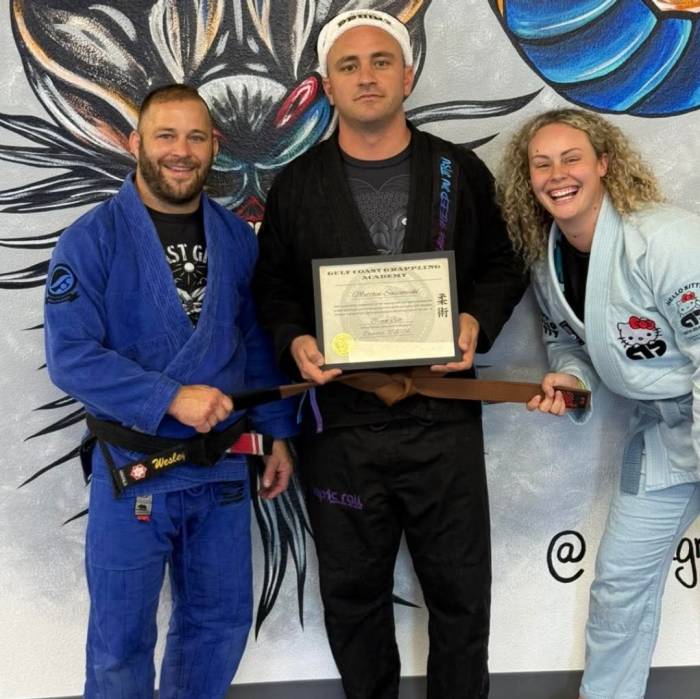 Brown belt · January 4, 2023 · Promoted by Wes Lumpkin