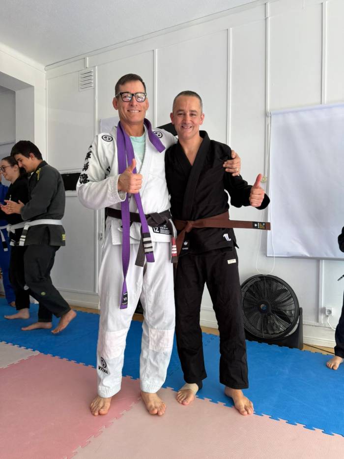 Brown belt · April 19, 2025 · Promoted by Delfim Quintas