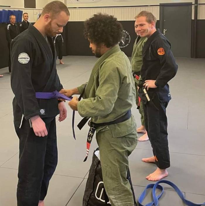 Purple belt · November 27, 2021 · Promoted by Robson Ricardo Barbosa