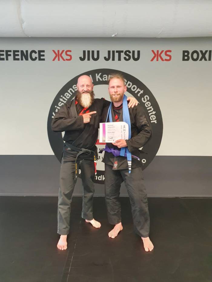 Purple belt · May 22, 2025 · Promoted by Richard Haye