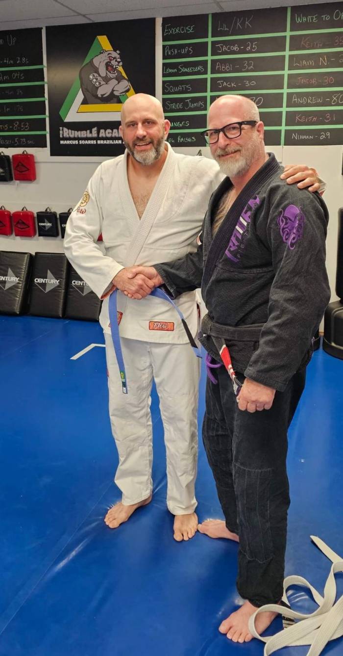 Blue belt · May 7, 2024 · Promoted by Marcus Vinicius De Macedo Soares
