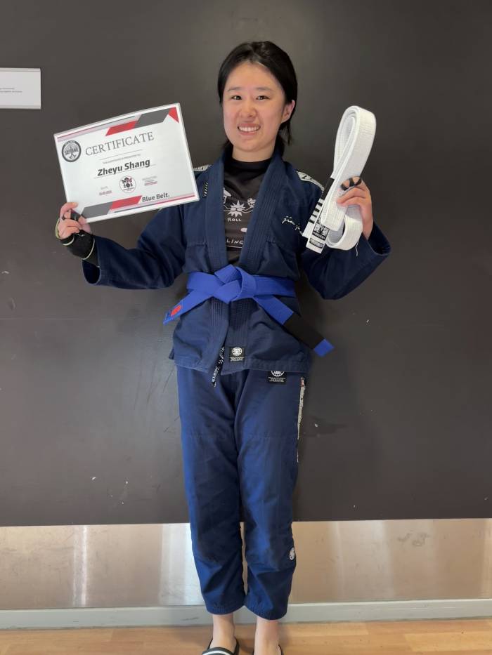 Blue belt · May 23, 2025 · Promoted by Iwan Hansen