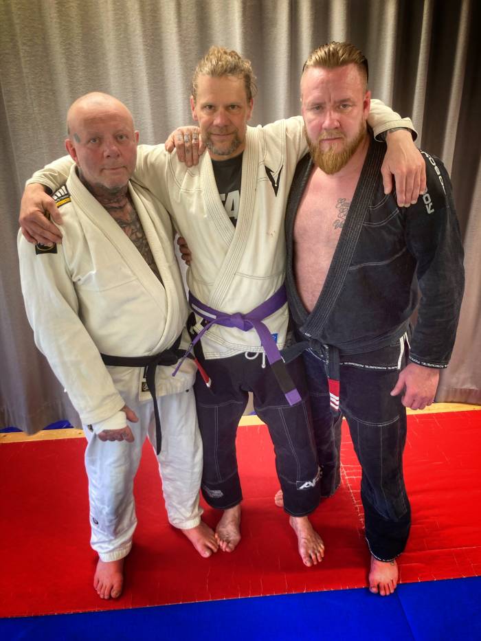 Purple belt promotion | 24.5.2025 at Mascarenhas BJJ Team (Raisio, Finland) with Janne Laine and Petteri Rainiola.
