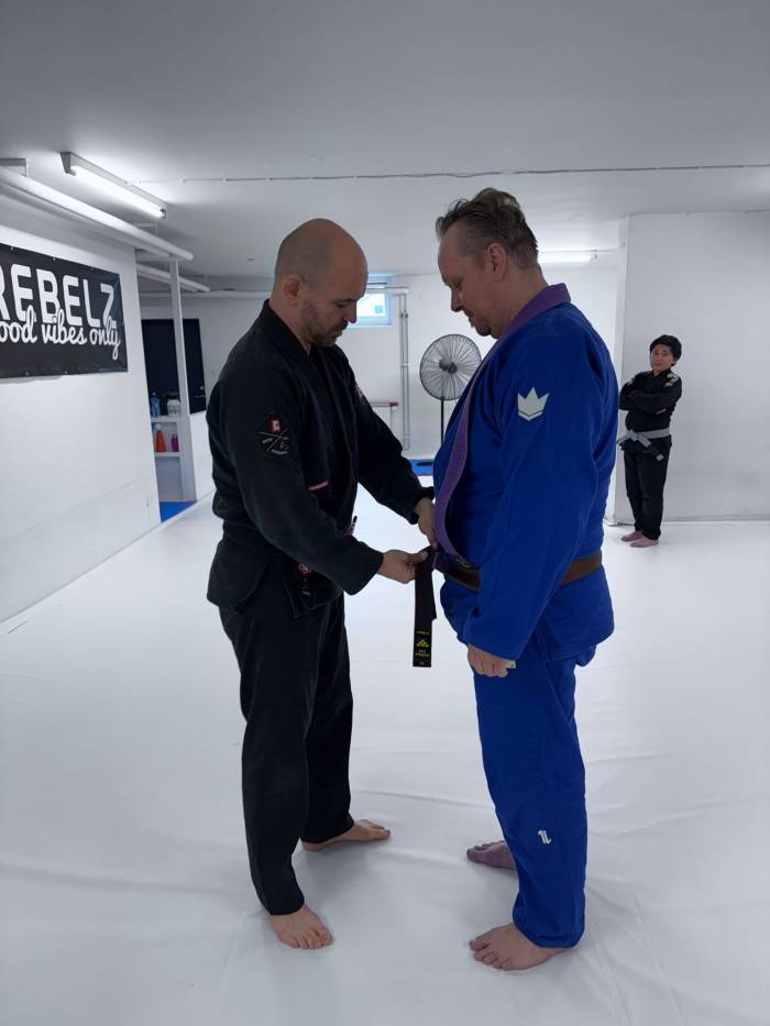 Brown belt · May 25, 2025 · Promoted by Martin Weigelt