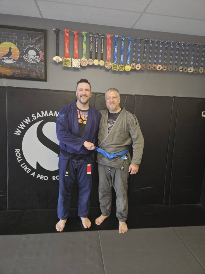 Blue belt · May 24, 2025 · Promoted by Jonathan Aaron Esdon