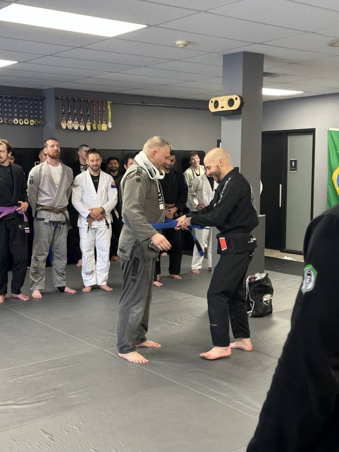 Blue belt · May 24, 2025 · Promoted by Jonathan Aaron Esdon