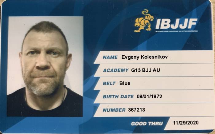 Blue belt · November 29, 2019 · Promoted by Roberto Godoi