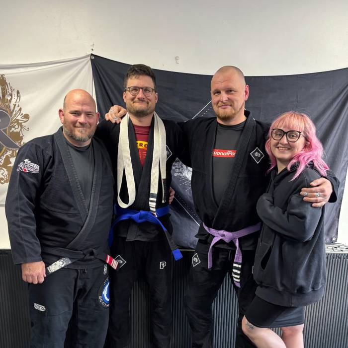 Blue belt · May 23, 2025 · Promoted by Michael Velotta