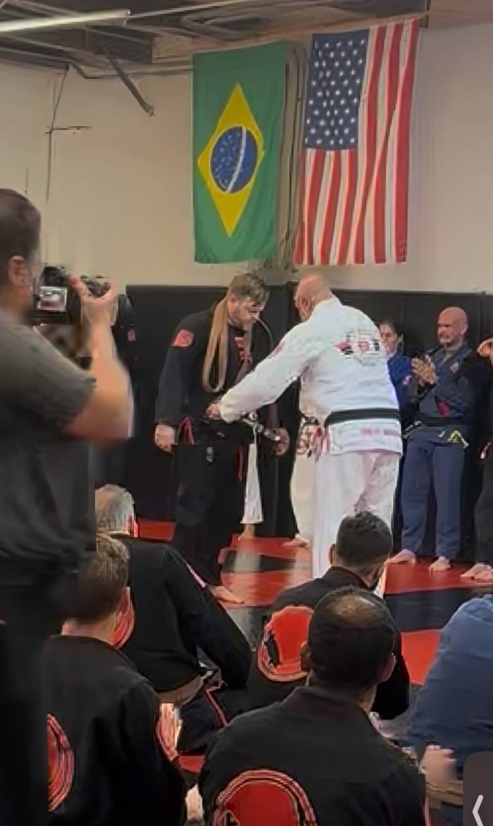 Black belt promotion 5-24-2025 Prof. Jeremy Arel