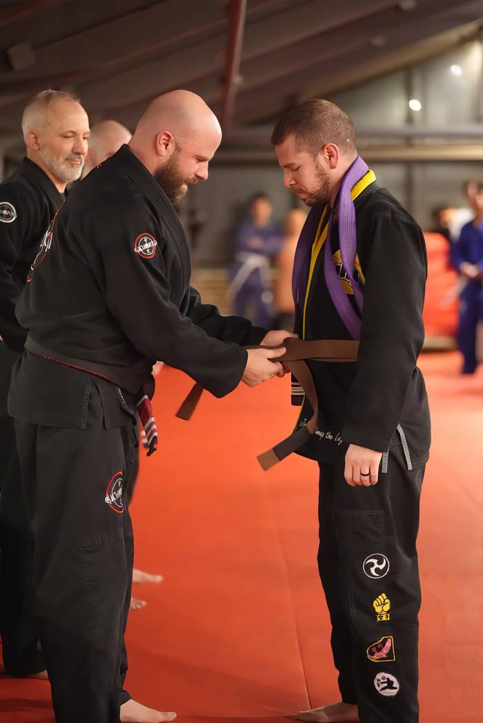 Brown belt · October 29, 2024 · Promoted by Ryan Gruhn